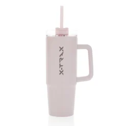 Kubek podróżny 900 ml Tana, plastik z recyklingu / Różowy P437.1014