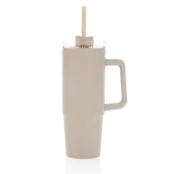 Kubek podróżny 900 ml Tana, plastik z recyklingu / Czarny P437.101