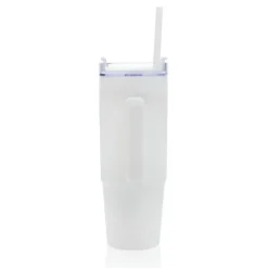Kubek podróżny 900 ml Tana, plastik z recyklingu / Biały P437.103
