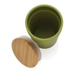 Kubek podróżny 300 ml z PP z recyklingu / Zielony P433.297