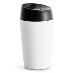 Kubek podróżny Sagaform Loke Color Coated 240ml / Biały LT52101-N0001