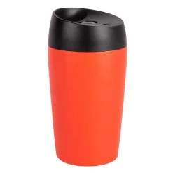 Kubek podróżny Sagaform Loke z gumowanym wykończeniem 240 ml / Czerwony LT52107-N0021