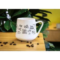 Kubek porcelanowy 300 ml RUDOLF / Biały 8268806