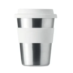 Kubek, stal nierdzewna 350ml / Biały MO6257-06