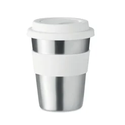 Kubek, stal nierdzewna 350ml / Biały MO6257-06