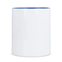 Kubek subli Oslo kolorowy w środku i uchwycie 300ml / Biały / jasnozielony LT51164-N0132