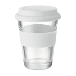 Kubek szklany 350 ml / Biały MO9992-06