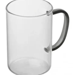 Kubek szklany 250 ml EDDA / Czarny 8234003