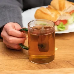 Kubek szklany 250 ml EDDA / Zielony 8234009