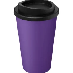 Kubek termiczny americano® o pojemności 350 ml z materiałów pochodzących z recyklingu / Fioletowy 21069137