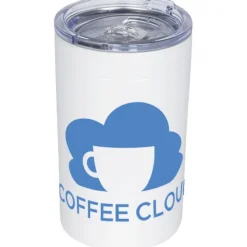 Kubek termiczny izolowany próżniowo Pika 330 ml / Biały 10054703