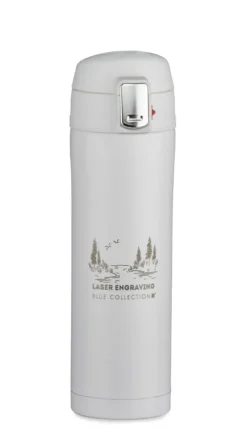Kubek termiczny LOCK MAT 440 ml / Biały 16062-01