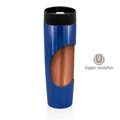 Kubek termiczny 500 ml Air Gifts | Elizabeth / Granatowy V0900-04