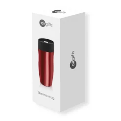 Kubek termiczny 375 ml Air Gifts | Jackson / Czerwony V4988-05