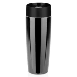 Kubek termiczny 375 ml Air Gifts | Lottie / Czarny V4992-03