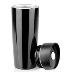 Kubek termiczny 375 ml Air Gifts | Lottie / Czarny V4992-03