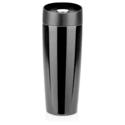 Kubek termiczny 375 ml Air Gifts | Lottie / Czarny V4992-03