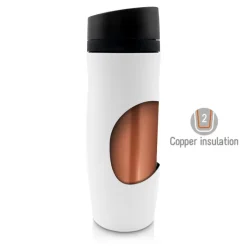 Kubek termiczny 375 ml Air Gifts | Mary / Brązowy V4987-16