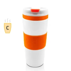 Kubek termiczny 400 ml Air Gifts | Thomas / Pomarańczowy V0587-07