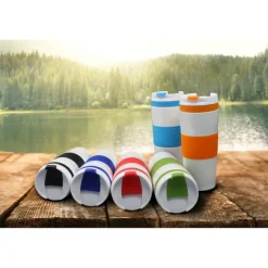 Kubek termiczny 400 ml Air Gifts | Thomas / Pomarańczowy V0587-07
