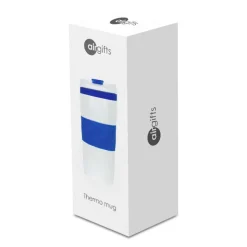 Kubek termiczny 400 ml Air Gifts | Thomas / Granatowy V0587-04