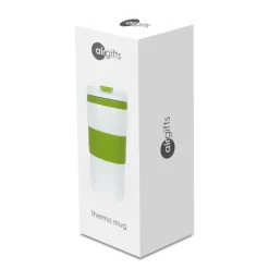 Kubek termiczny 400 ml Air Gifts | Thomas / Jasnozielony V0587-10