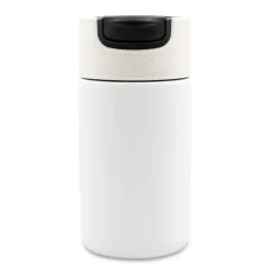 Kubek termiczny 400 ml Air Gifts z ceramiką | Nabila / Biały VA050-02