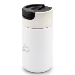 Kubek termiczny 400 ml Air Gifts z ceramiką | Nabila / Biały VA050-02