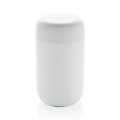 Kubek termiczny 360 ml Brew, stal nierdzewna z recyklingu / Biały P435.083