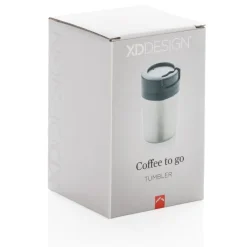 Kubek termiczny 160 ml Coffee To Go / Srebrny P432.922