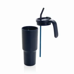 Kubek termiczny 900 ml Graphic 360 / Niebieski P437.3225