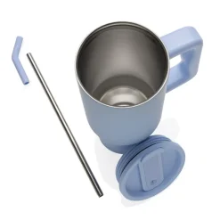 Kubek termiczny 900 ml / Niebieski P437.3005