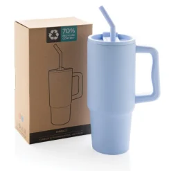 Kubek termiczny 900 ml / Niebieski P437.3005