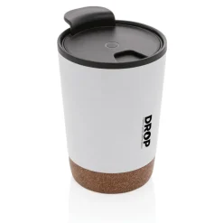Kubek termiczny 300 ml, PP z recyklingu / Biały P435.073