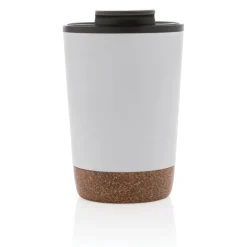 Kubek termiczny 300 ml, PP z recyklingu / Biały P435.073