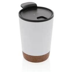 Kubek termiczny 300 ml, PP z recyklingu / Biały P435.073