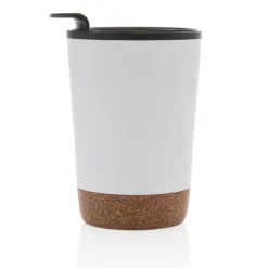 Kubek termiczny 300 ml, PP z recyklingu / Biały P435.073