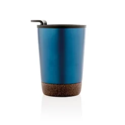 Kubek termiczny 300 ml, PP z recyklingu / Niebieski P435.075