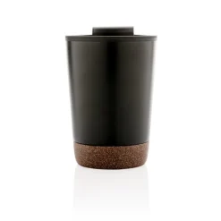 Kubek termiczny 300 ml, PP z recyklingu / Czarny P435.071