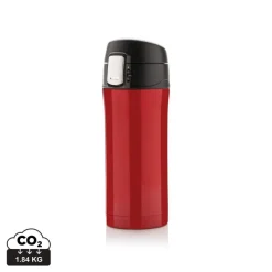 Kubek termiczny 300 ml, stal nierdzewna z recyklingu / Czerwony P435.064