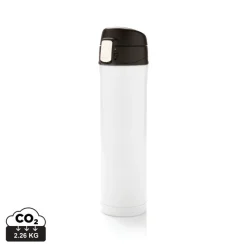 Kubek termiczny 450 ml, stal nierdzewna z recyklingu / Biały P435.503