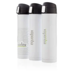 Kubek termiczny 450 ml, stal nierdzewna z recyklingu / Biały P435.503