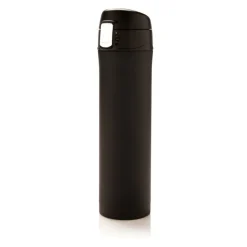 Kubek termiczny 450 ml, stal nierdzewna z recyklingu / Czarny P435.501