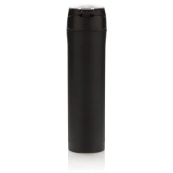 Kubek termiczny 450 ml, stal nierdzewna z recyklingu / Czarny P435.501