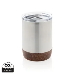 Kubek termiczny 180 ml, stal nierdzewna z recyklingu / Srebrny P435.052