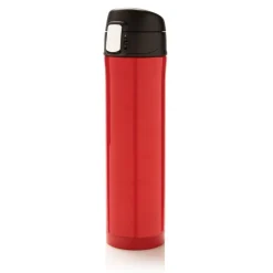 Kubek termiczny 450 ml, stal nierdzewna z recyklingu / Czerwony P435.504