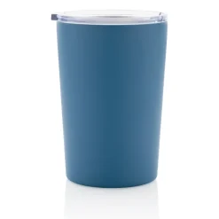 Kubek termiczny 420 ml, stal nierdzewna z recyklingu / Niebieski P433.055