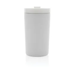 Kubek termiczny 300 ml, stal nierdzewna z recyklingu / Biały P435.093