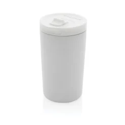 Kubek termiczny 300 ml, stal nierdzewna z recyklingu / Biały P435.093