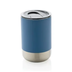 Kubek termiczny 360 ml, stal nierdzewna z recyklingu / Niebieski P433.065
